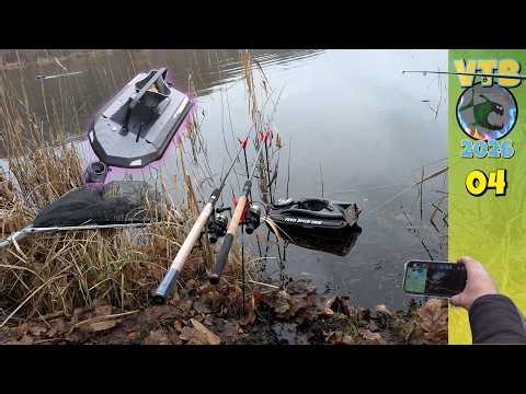 Angeln am kleinen Waldsee | Baitboat und Technik Test