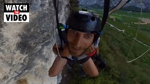 Horror moment man’s cliff jump goes wrong