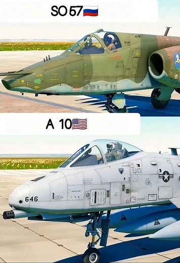 A-10 Thunderbolt vs SU-25 Frogfoot: Who Wins? ⚔️