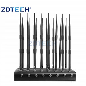 [Hot Item] 16 Band Desktop WiFi Bluetooth Signal Blocker Phone Jammer
