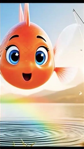 Fishing for Kids 🎣🐟 | 3D Cartoon Kids Song | Fun Learning Video | Dholak TV #shorts