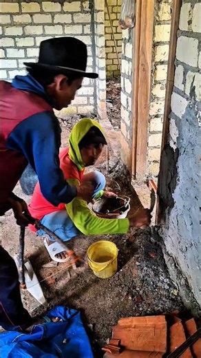 Manual Wall Plastering Technique | Simple Masonry Work on Site.