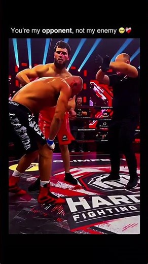 Not Enemies — Just Warriors ⚔️ The Most Respectful Moment in MMA