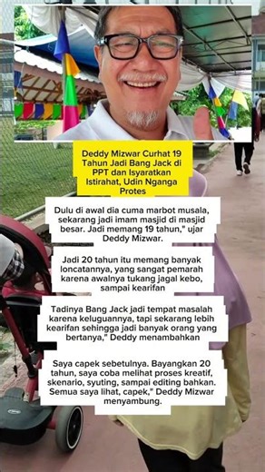 Deddy Mizwar curhat 19 tahun jadi bang jack