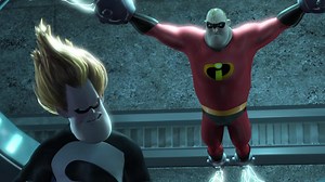 Watch 'Mr. Incredible we need your help. Showtime! Honey come to dinner. I can't come to dinner....' | The Incredibles Clip
