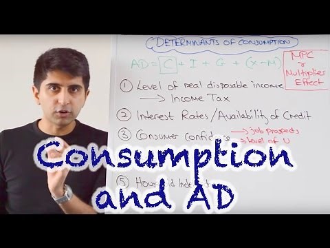Y1 5) Consumer Spending and Aggregate Demand