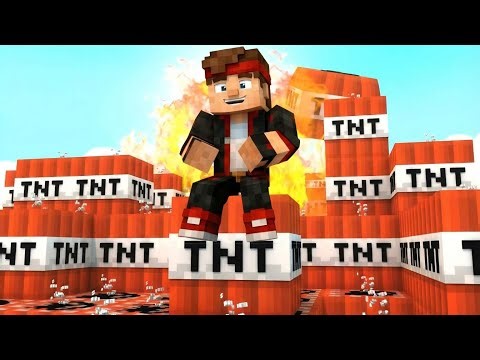 build a world out of TNT #shorts