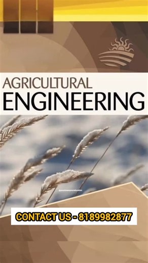 Kavi Priya on Instagram: "🌾 AGRICULTURAL ENGINEERING – FULL COURSE CONTENT “Namma food security, farming efficiency, water management, modern agriculture ellathayum technology-oda connect pannra core engineering course than Agricultural Engineering.” 🎓 Course Duration: Agricultural Engineering oru 4 years undergraduate engineering course. 8 semesters-la theory subjects, field work, labs, farm training, industrial exposure & final-year project irukkum. 💡 Course Value: Agriculture ippolam tradi