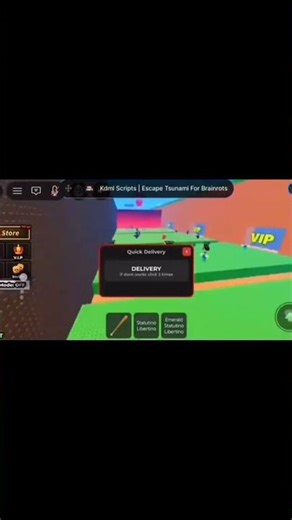 Escape Tsunami (Brainrots) Script UI Showcase – Remove Tsunami & Teleport All Zones 🌊 (Mobile + PC)