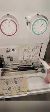 How to do threading for your serger/ lower looper for Janome/ sewing/ arts and crafts/for beginners