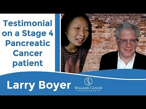 TESTIMONIAL ON A STAGE 4 PANCREATIC CANCER PATIENT