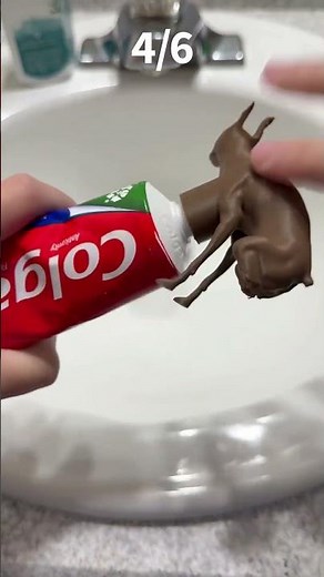 6 Different 3D Printed Pooping Toothpaste Caps 💩😂 | My Favorite is #5