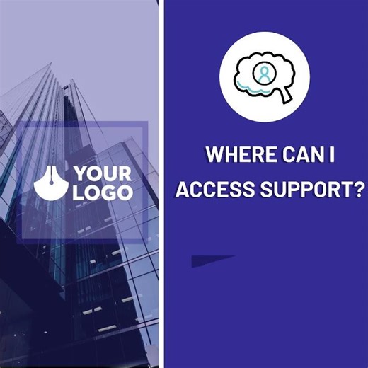 Corporate Mental Health Video Template | Workplace Wellbeing & Training Explainer