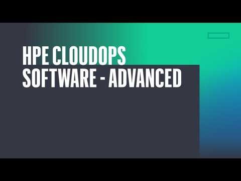 The AI-Era Private Cloud: HPE CloudOps Software – advanced