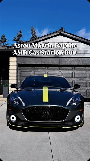 Aleks on Instagram: "Enjoy the sounds of fueling up the V12 Rapide AMR ⛽️ Would you daily a Rapide AMR? Going to the fuel station becomes a repetitive task with a V12. But that’s not a problem. You see, any excuse to start a motor like this, is a good excuse. Grabbing coffee, meeting up an old friend, getting fuel. These become fun activities the moment you step on the throttle. The journey finally becomes the best part of driving, with a Rapide AMR. And its V12 😌 . . . 🚗 2019 Aston Martin Rap