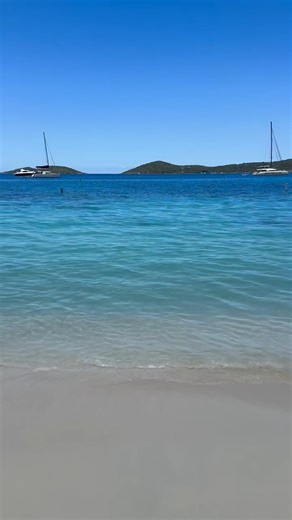 Those first steps back on a St. John beach be like...✨ Take an exhale. You're here. 🌴 When will your toes be in this sand next? Virgin Islands Ecotours --> https://www.viecotours.com/ | Best of St. John