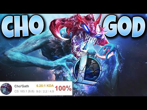 Meet Season 11 CHO'GOD with 100% Win Ratio 🔥 Best Cho'Gath Build Guide 🔥 LoL ChoGath s11 Gameplay