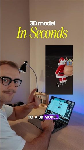 Turn any photo into a 3D model in seconds 🤯