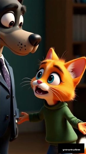 Ai animated Story Cat looks for a job