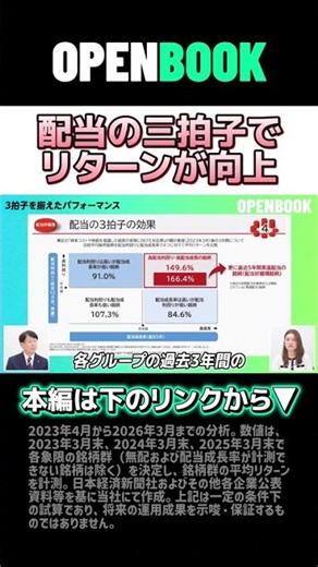 配当利回り・配当成長率・累進配当の「配当の３拍子」でリターンがこんなに変わる!? #資産運用 #投資 #nisa #投資信託 #高配当