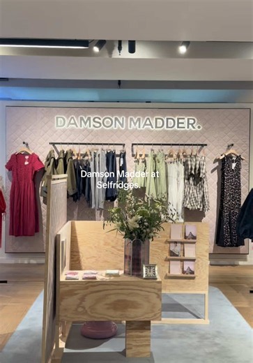Our first permanent retail space is now open, at the iconic Seliridges store, Oxford Street. Discover our new season collection and Damson heroes at our new home, designed by Kat Milne. Join us to celebrate the opening, on Saturday Ilth July, for an interactive poetry event hosted by friends of the brand Ella Eckersley and Anu Balolin from spoken word collective The Live-In Room. 11.07.26 2pm - 4pm #damsonmadder #brand #inspo #selfdriges #popup