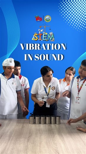 1.9K views · 36 reactions | Exploring the Science of Sound: Understanding Vibrations through Hands-on STEM Activity  . . . . . . . #DCMYES #STEMEducation #SoundVibrations #HandsOnLearning #STEMActivity #ScienceIsFun #LearningByDoing #STEMActivity #DCMYESSchool #SchoolEngagement #STEMEducation #ExploreNature #ScienceInAction #HandsOnLearning #reelinstagram #fyp #explorepage #foryoupage | DCM YES School | Facebook