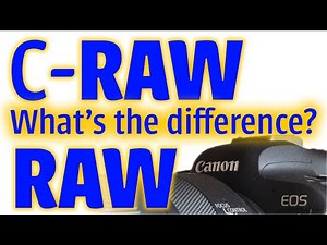 RAW vs cRAW - New Compressed RAW from Canon (DOWNLOAD SAMPLES)