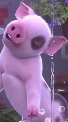 cartoons Pig dancing go go go