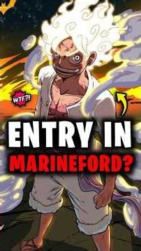 Why? Luffy Gear 5 Didn't Showed Up In MARINEFORD 🧐🧐 #onepiece