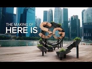 Here is SG. Discover the story behind Singapore's newest sculpture.