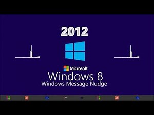 Windows 8 Windows Message Nudge