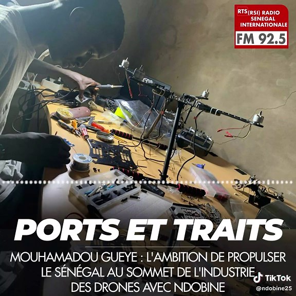Drone made in Sénégal 🇸🇳🇸🇳🇸🇳 #Sénégal #dronesenegal