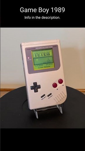 Nintendo Game Boy DMG-01 1989 360° View | Retro Hardware Archive