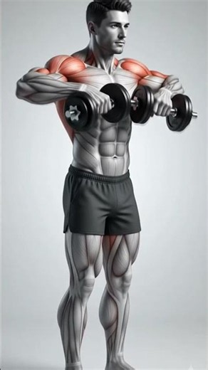 La forma correcta del remo al mentón que funciona #fitness #movimiento