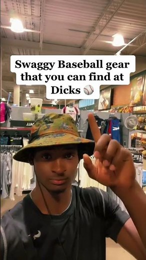 Swaggy Baseball Gear that you Can find at Dicks Sporting Goods⚾️