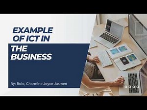 ICT TOOLS IN BUSINESS
