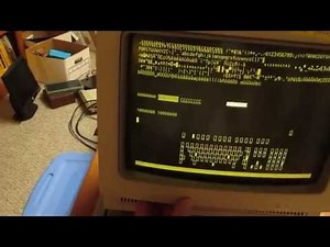 IBM 3161 video terminal test