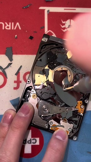 Secure Data Destruction: Hard Drive Crushing Methods Explained