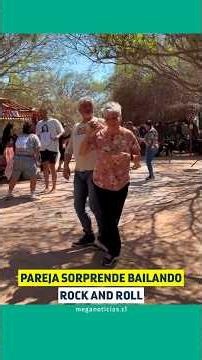 Pareja sorprende bailando Rock and Roll