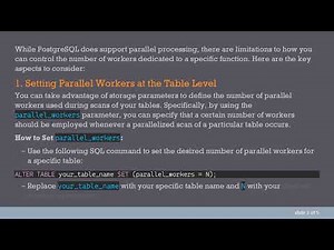 Can You Guarantee a Minimum Number of Workers for Parallel Aggregates in PostgreSQL?