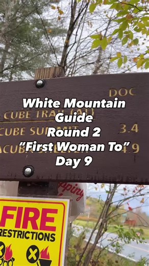 White Mtn. Guide Round 2 | “First Woman To” | Day 9 . Today was an impromptu hike. Originally I was planning on heading to do this hike, then I did what I usually do and decided to stay home in the morning due to the weather forecast, then decided around 9 to go do the hike and I’m oh so glad I did. Weather was perfectly fine and by doing this hike I am back on track for my schedule. . % Complete: 71.3% - 71.6% Miles: 7.22 Vert: 2384’ Overall Miles: 104.91 Overall Vert: 28,356’ . Mt. Cube Trail 