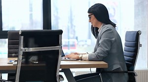 Corporate Professional Woman Using Laptop In Stock Footage SBV-318301033 - Storyblocks