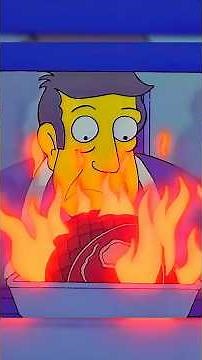 Skinner Makes Superintendent Chalmers Steamed Hams 🍔 #simpsons #shorts