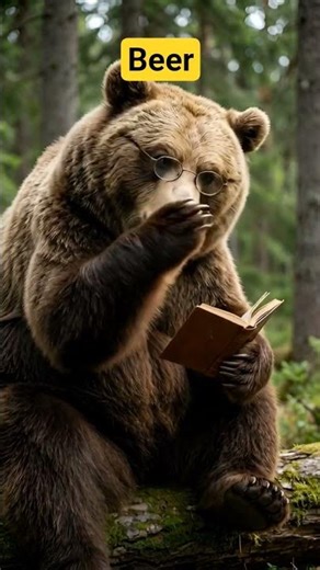 Beer Funny book reading video#shorts #funny #ytshorts #beer #cat #animals #animation