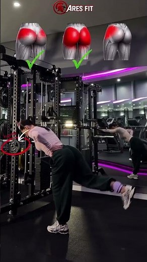 Cable Kickback Form 🔥 | Hit Glutes Properly 🍑