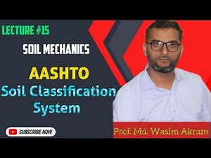 AASHTO Soil Classification System I Lecture 15 I Soil Mechanics I Aliah University I GATE I PSC