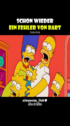 Schon wieder ein Fehler von Bart / S18-F16 / Simpsons / Deutsch