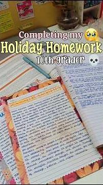 Ignored My Holiday Homework for weeks 😭 Now I have No Choice 👾💀