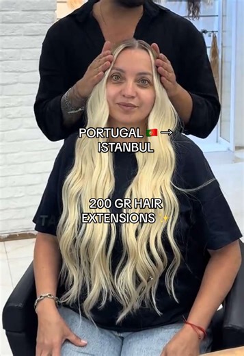 Full Hair Transformation: 200g Extensions & Custom Color
