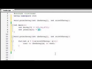 C   Programming Tutorials - Passing Arrays to Functions Video Lecture | Learn to Program with C  : Beginner to Expert - Back-End Programming